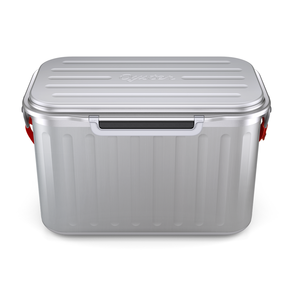 oyster cooler front & top view 